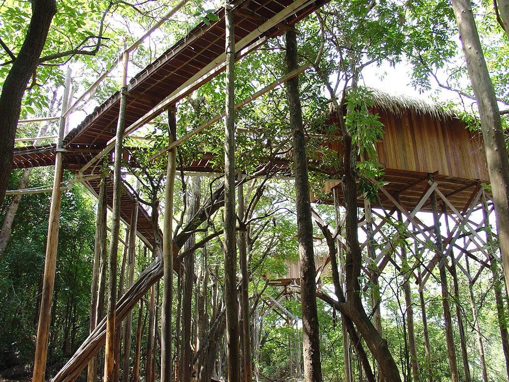 Juma lodge cabane pilotis