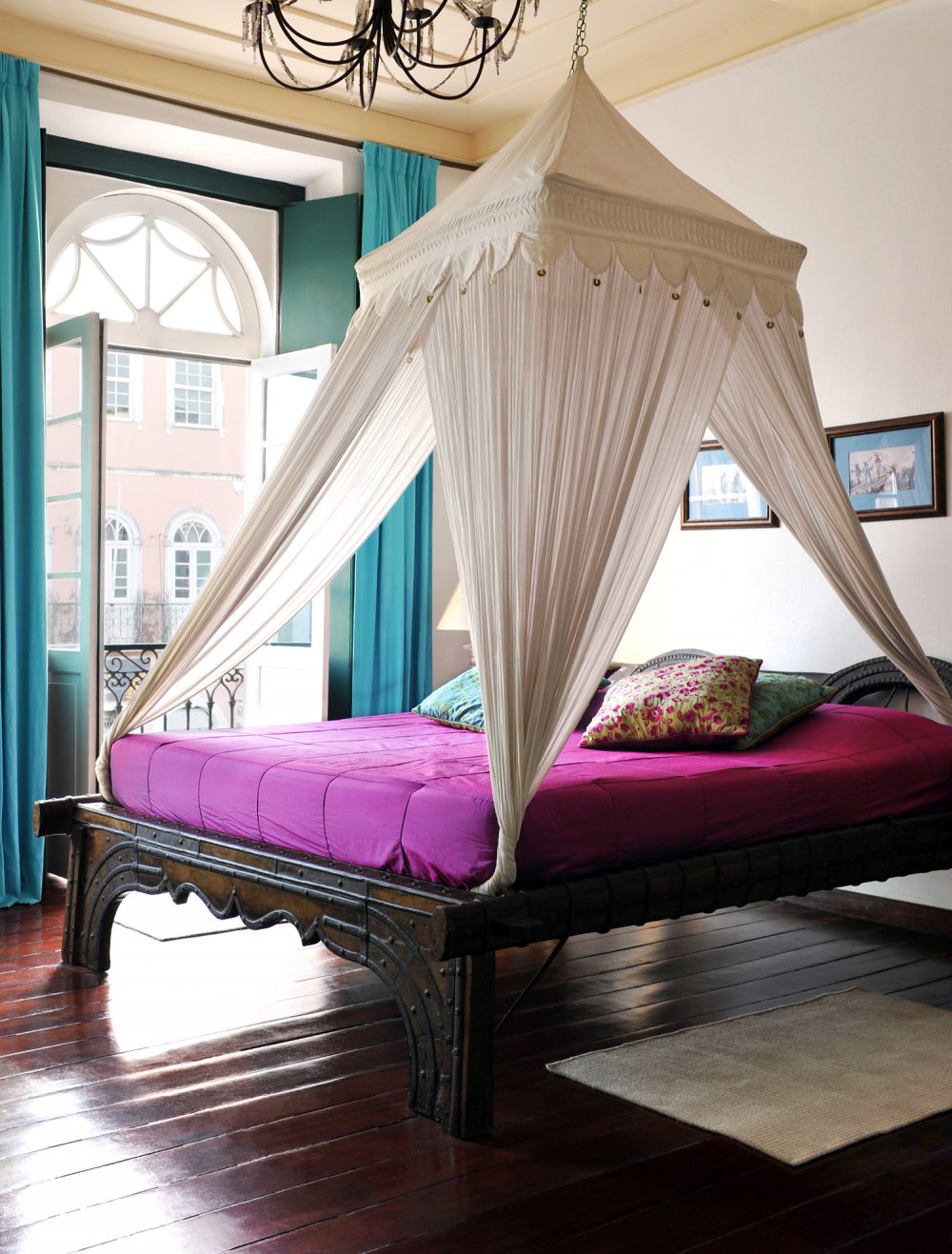 vue de la chambre Goa à la pousada Vila Bahia