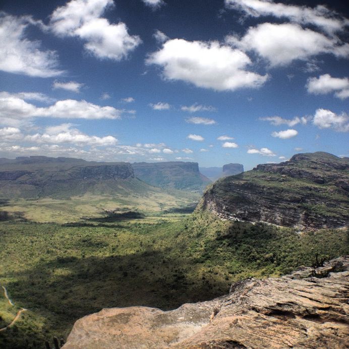 Chapada diamantina vue des mesas