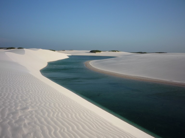 Lagune d'eau douce Lençois Maranhao