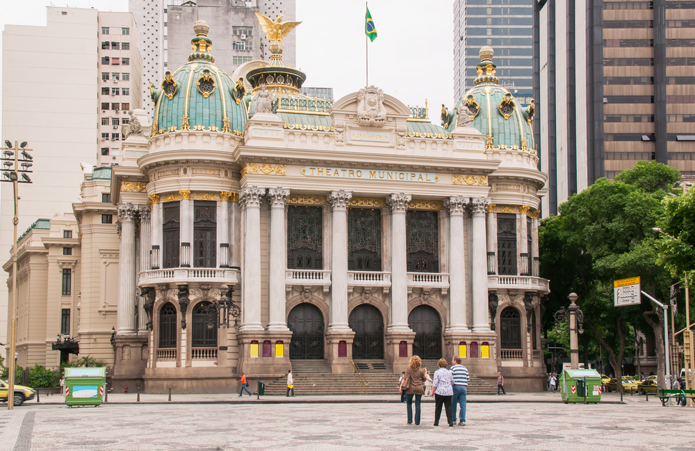 le théatre de Rio de Janeiro