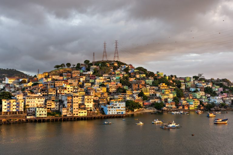 Manaus maisons colorées