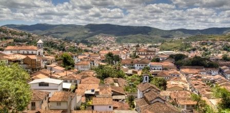 Minas Gerais  vue aérienne Mariana