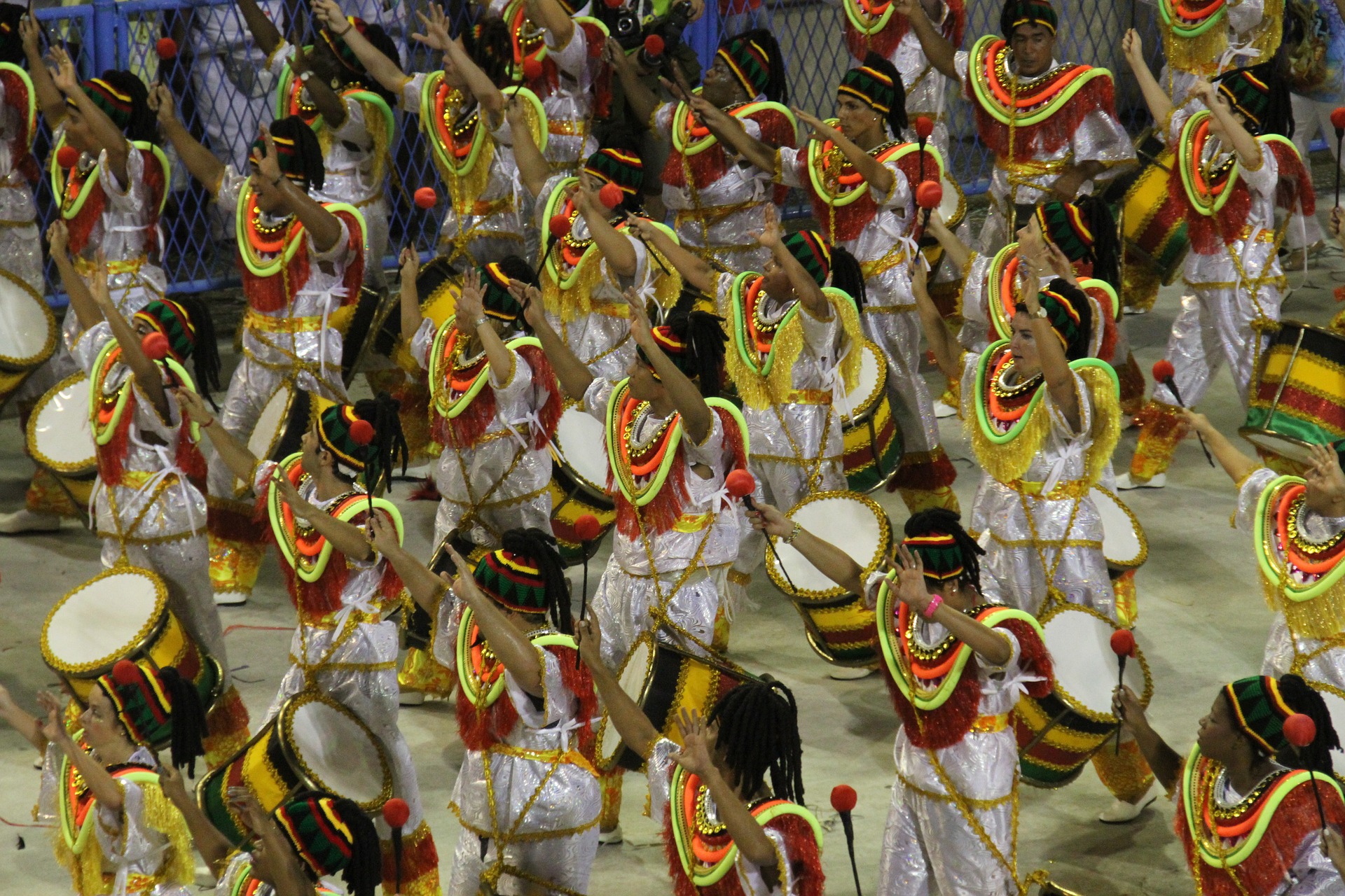 Riocarnaval défilé écoles de Samba