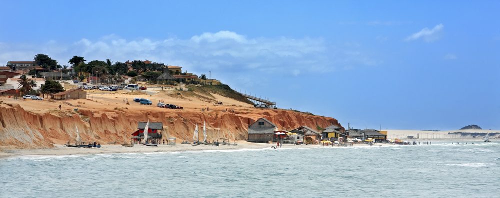 Canoa Quebrada vue du village