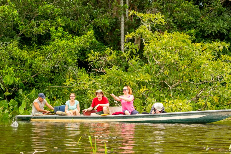 Amazonie partie de pêche