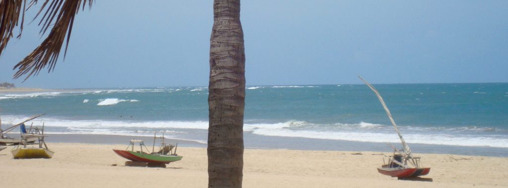 barques devant Rede Beach Resort Guajiru