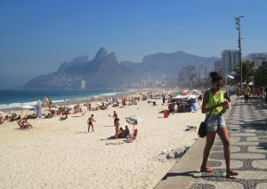 Rio de Janeiro ipanema plage jeux animation