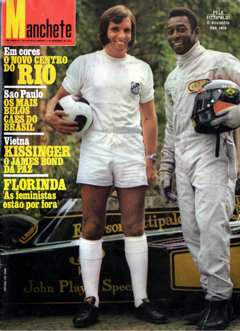 1972 Fittipaldi Pelé Magazine brésilien (article F1)