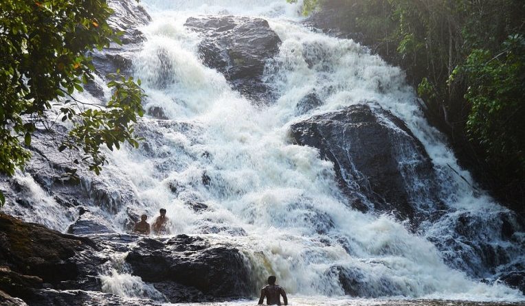 Les cascades à Itacaré.