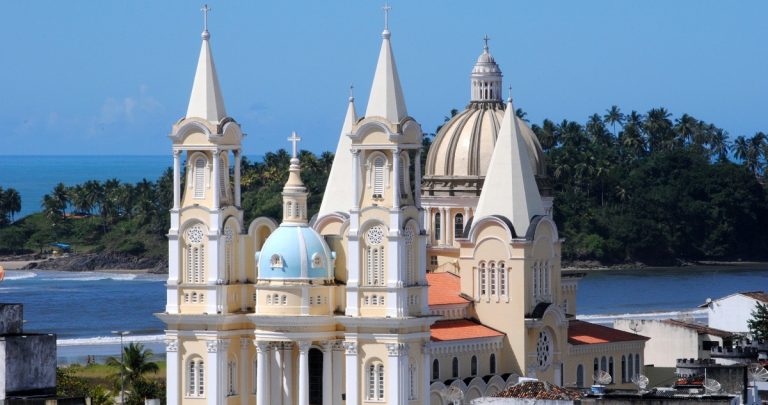 La cathédrale d'Ilheus.
