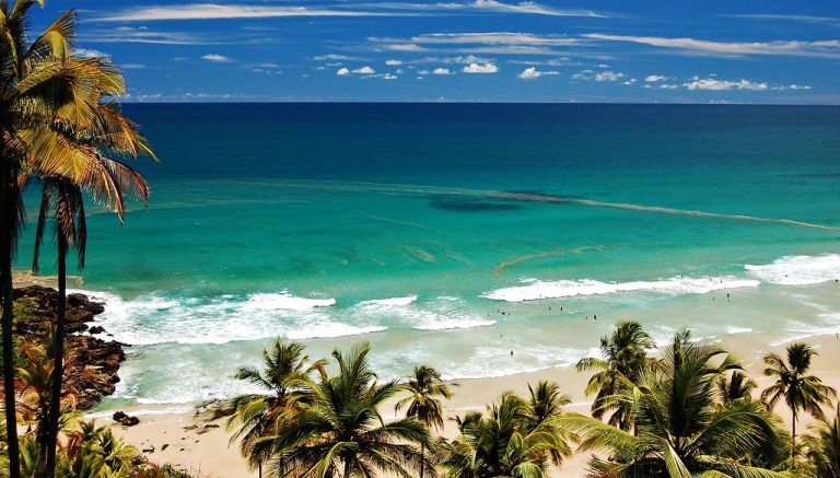 La plage d'Itacarezinho.