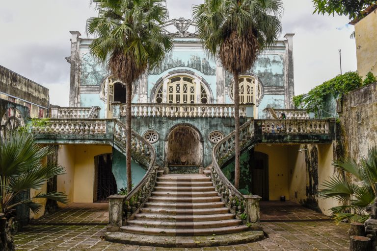 Batisse coloniale à Sao Luis au Brésil