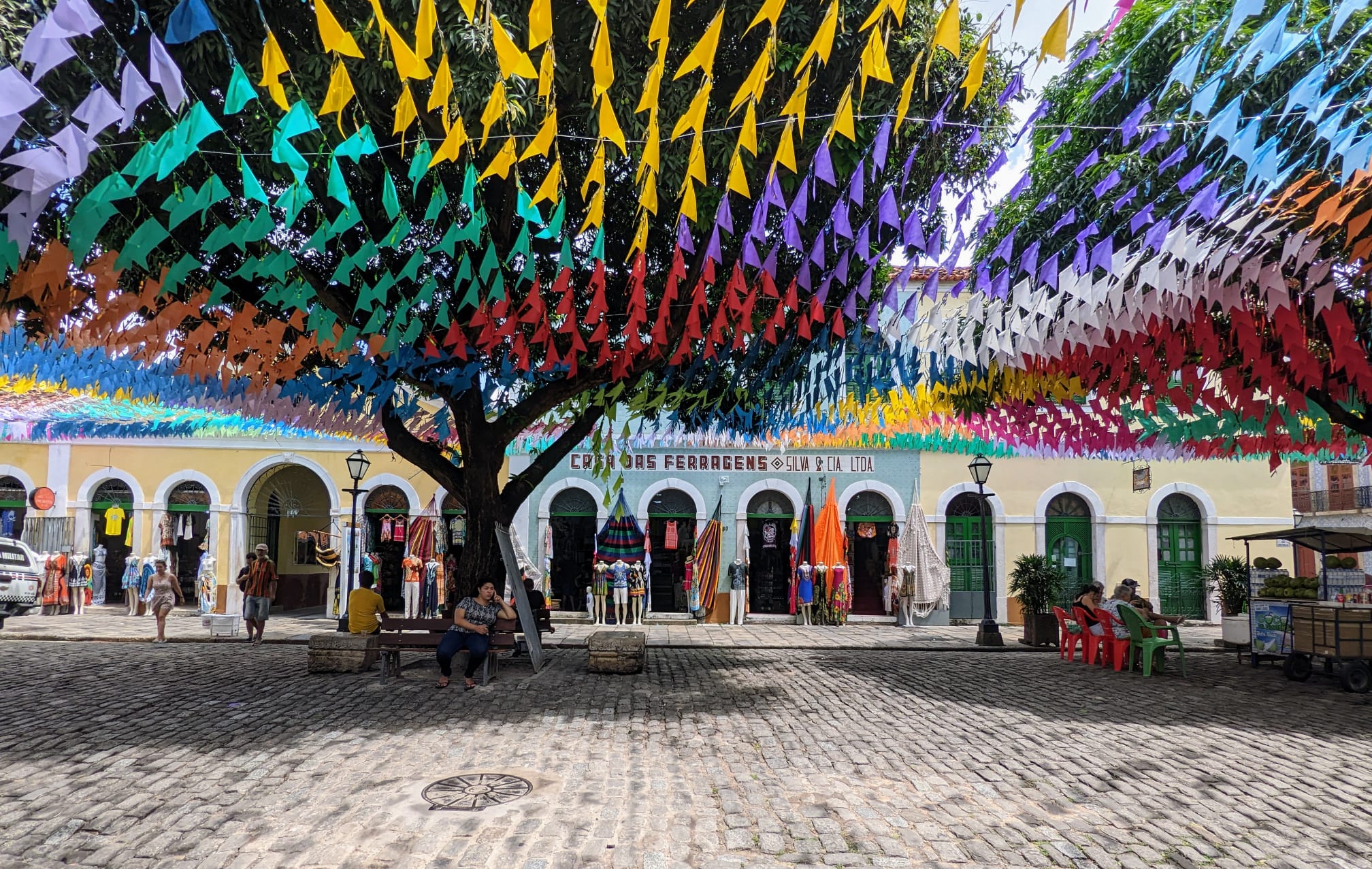 Cente ville de Sao Luis, ville coloniale du Nord du Brésil