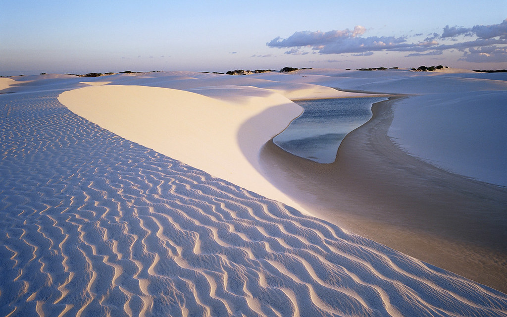 lençois maranhenses, nordeste Brésil