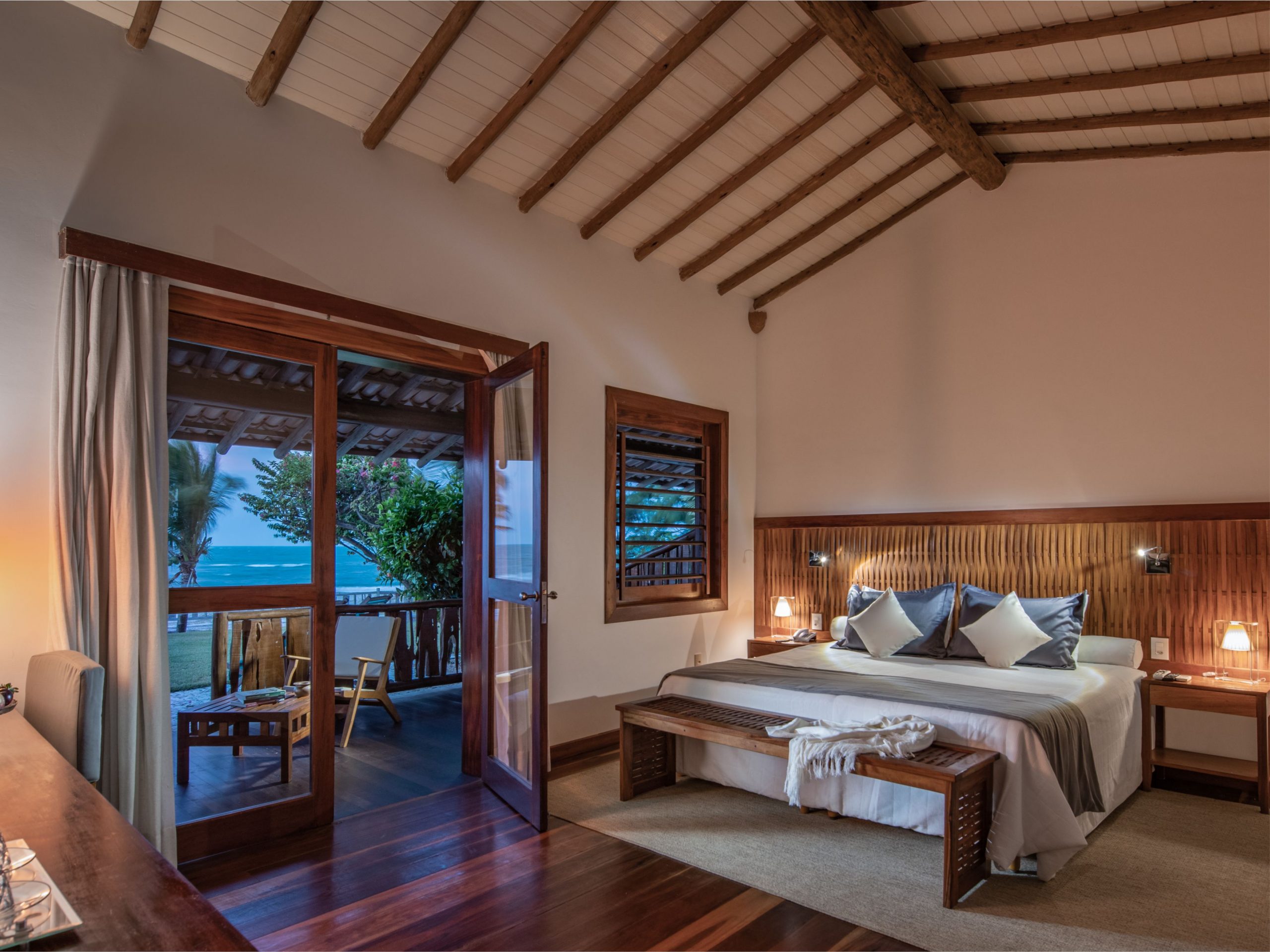 bungalow vue sur mer au Vila Selvagem