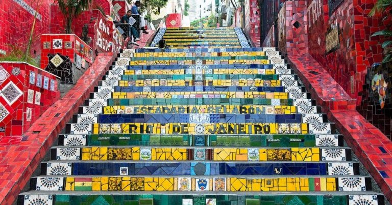 rio de janeiro escalier Selaron