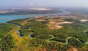 Le Delta de Parnaiba dans le Nordeste du Brésil